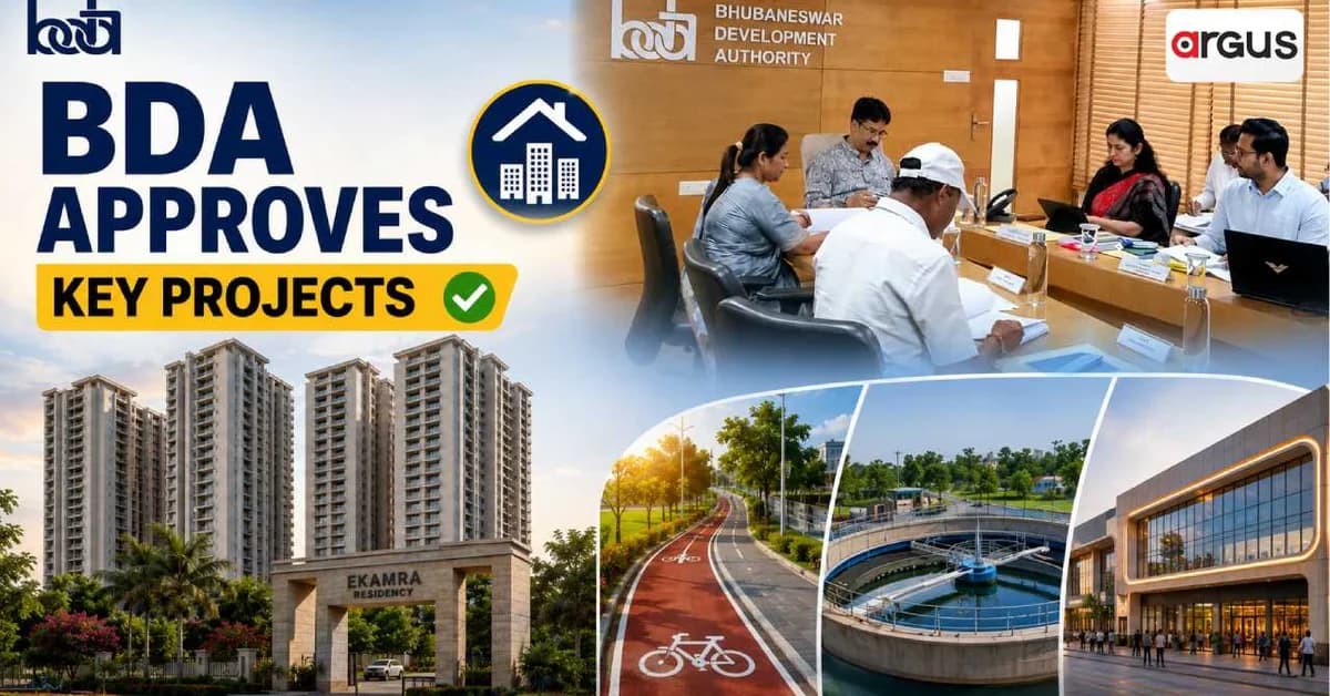 BDA Clears Ekamra Residency, Approves Key Urban Projects in Bhubaneswar