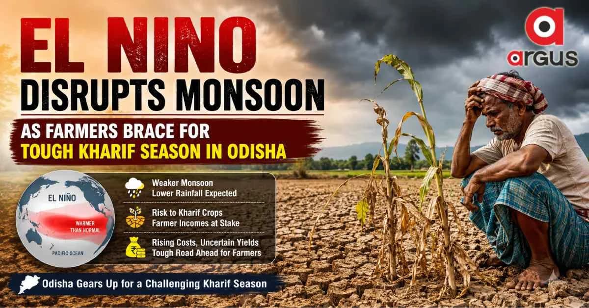 El Nino Disrupts Monsoon as Odisha Faces Rain Deficit