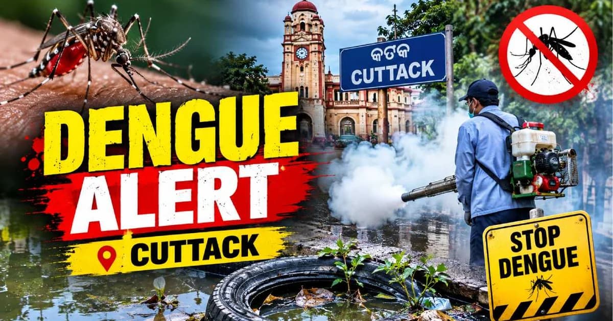 Dengue Concerns Rise in Cuttack Amid Monsoon Showers