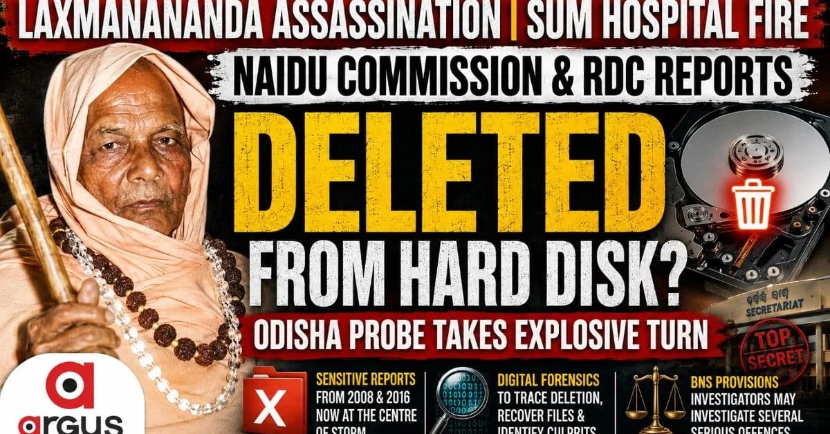CMO Missing Files: How Crime Branch Now Unravel ‘The Whodunit’ behind Naidu Commission, SUM Fire Reports Deletion from Hard Disk| Exclusive Details Inside