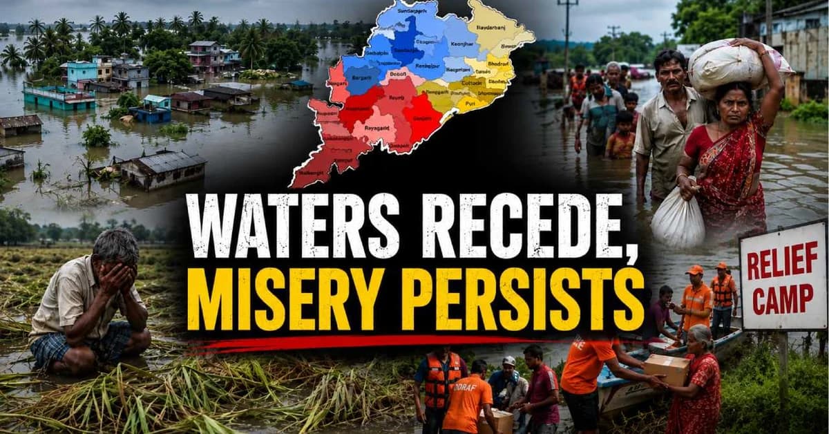 Odisha Floods: Water Recedes, Misery Persists