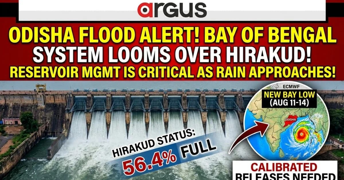 Odisha Floods 2026 Updates: Another Bay Low Looms Over State Before Independence Day; Reservoir Managers Brace for Fresh Flood Challenge| Exclusive