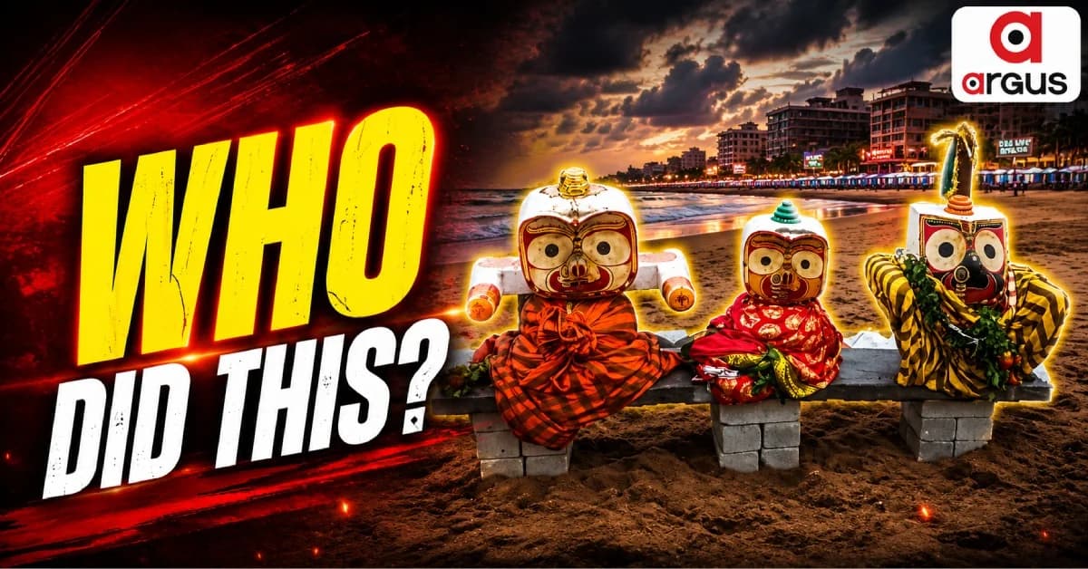 Jagannath Devotees Upset After Wooden Idols Found Abandoned On Puri Beach