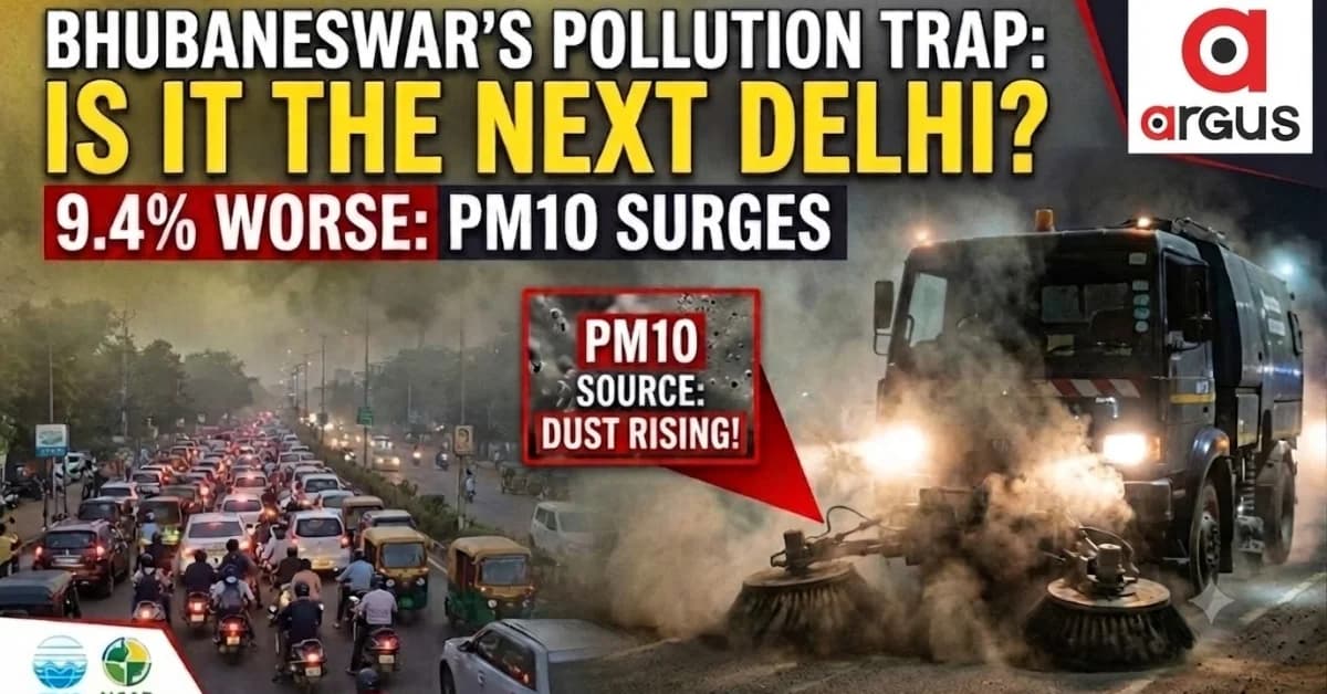 Is Bhubaneswar Going the Delhi Way? How City's Explosive Vehicular Density, BMC Worsen PM10 Pollution Despite 88% NCAP Funds Spent | Exclusive