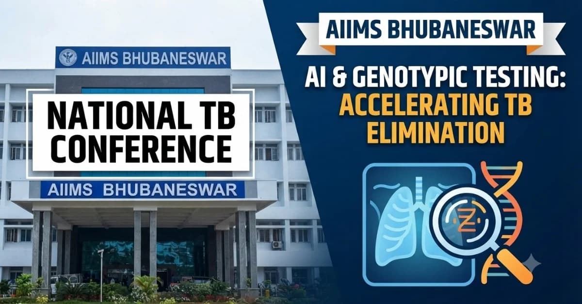 AI, Advanced Testing Key to Speed Up India's TB Elimination Drive: Experts at AIIMS Bhubaneswar Conclave