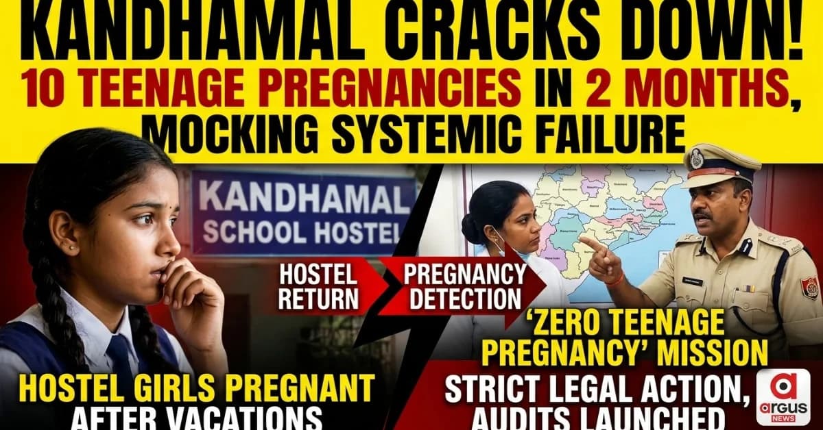 After Tripura, Karnataka, Odisha's Kandhamal Joins Mission to Prevent Out-of-Wedlock Teenage Pregnancies| Special Report