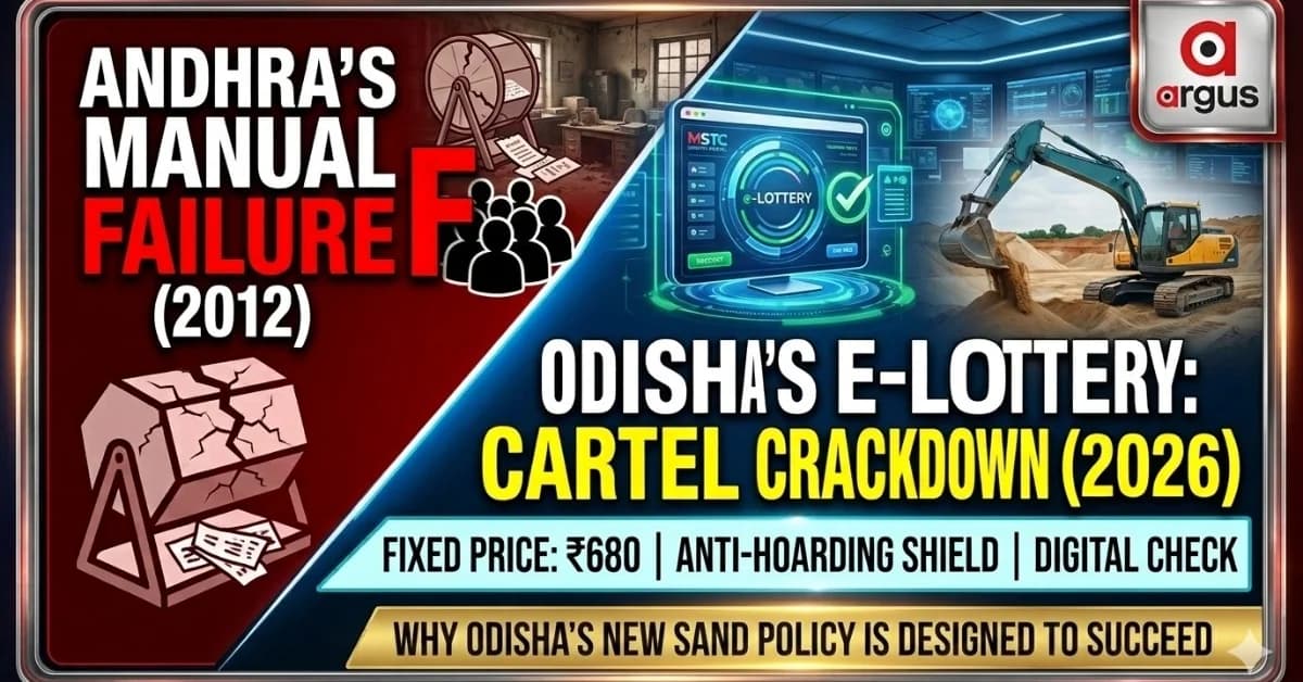 After Andhra Congress Govt’s Manual Lottery Experiment Failed, Odisha BJP Bets on Foolproof E-Lottery to Reform Sand Mining| Special Report