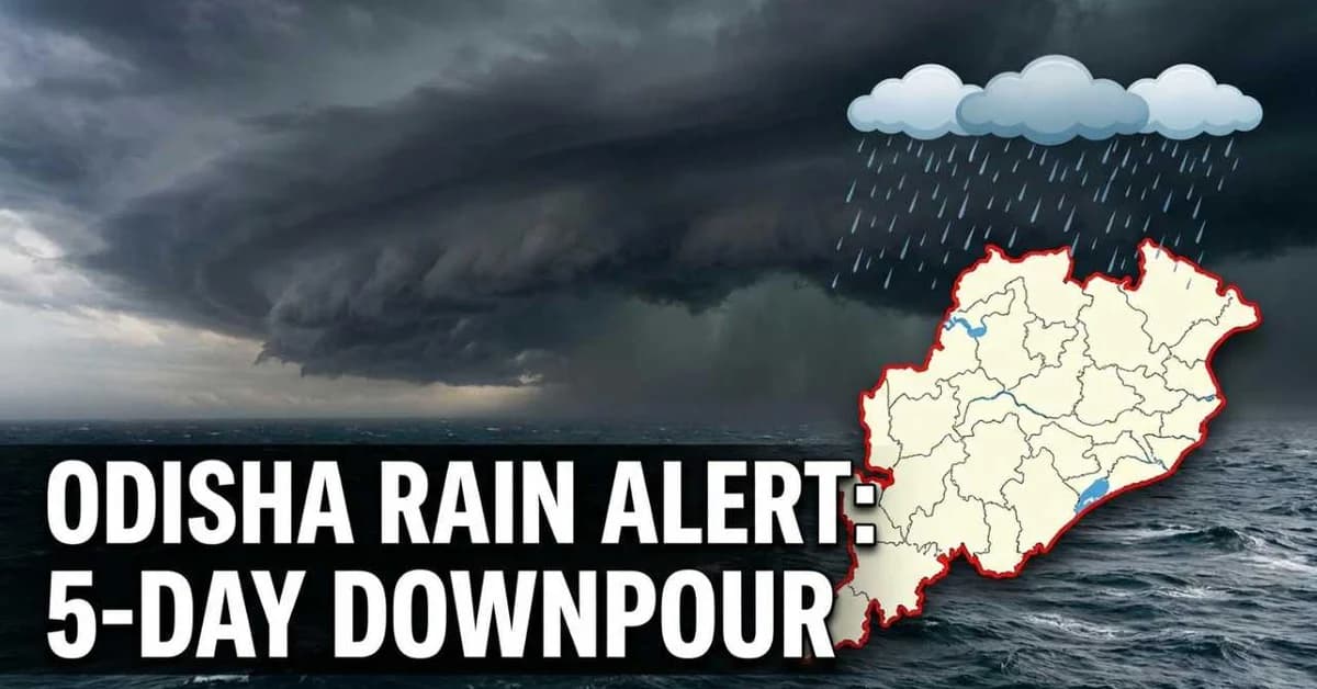 Low-Pressure Area Likely Over Bay of Bengal; Odisha Braces For Heavy Rain