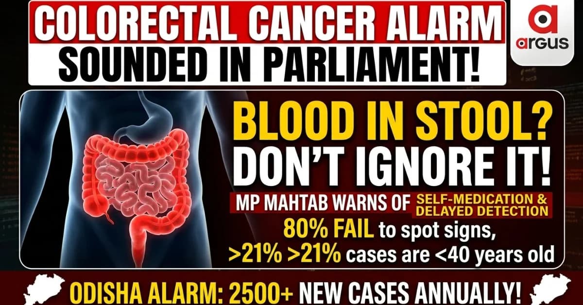 Odisha’s Silent Cancer Warning: Why Odisha’s Veteran MP Bhartruhari Mahtab Raised Colorectal Cancer in Lok Sabha| Special Report