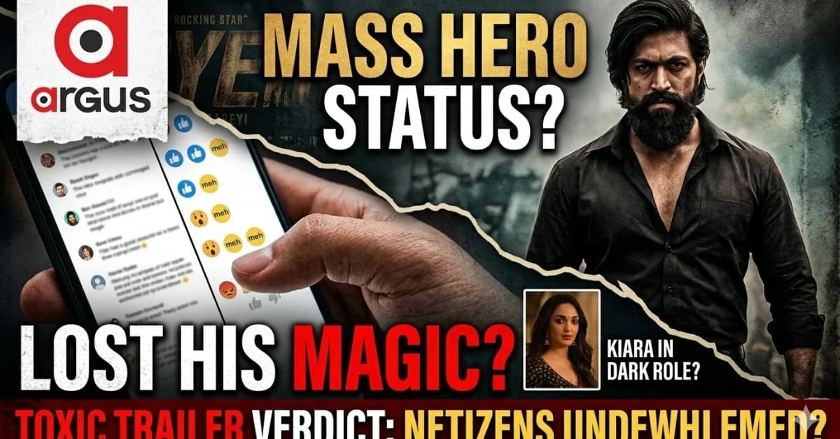 Toxic Trailer Gets Views, But Has Yash Lost His Mass Magic? Netizens Find It Underwhelming
