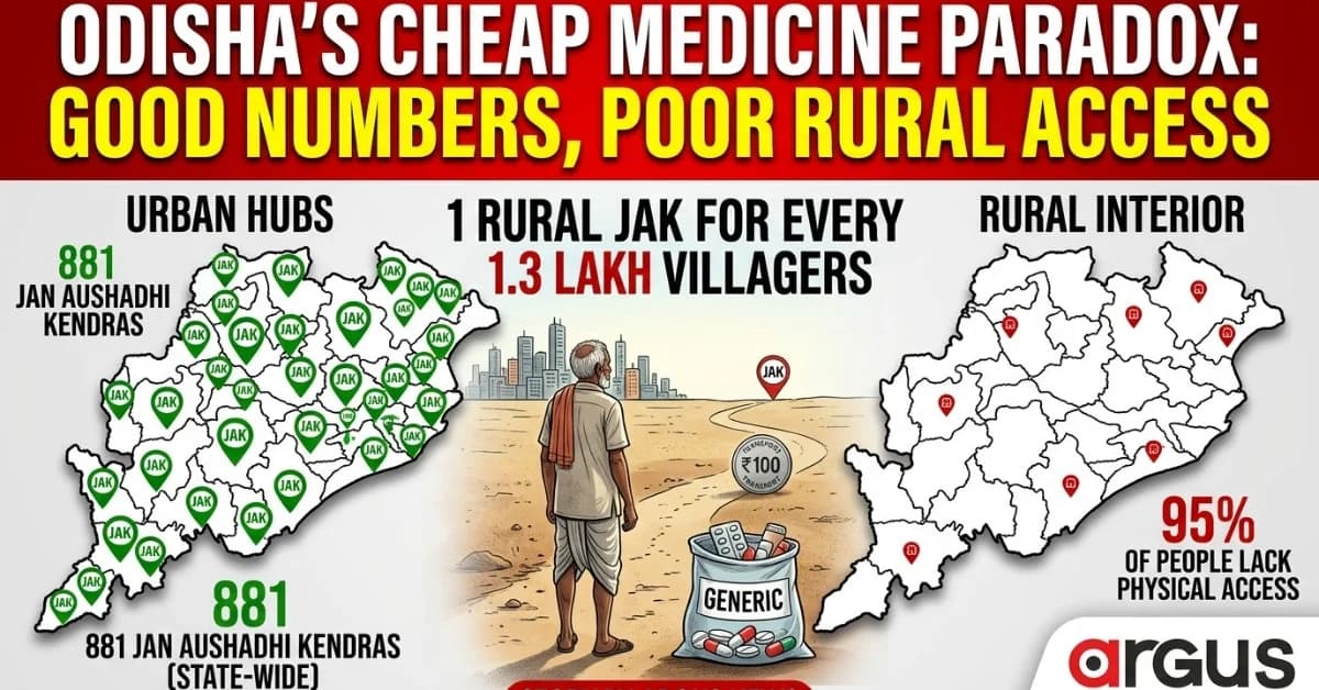 4cr Odias Still Out of Reach of Modi’s Cheap Medicine; How Mission Shakti Can Fix Odisha’s Jan Aushadi Kendras Gap | Exclusive