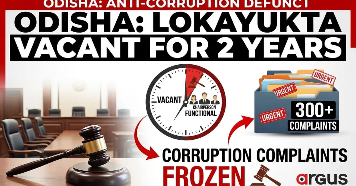 Odisha Lokayukta Travails: Anti-Corruption Watchdog Lies Headless But Minister Suresh Pujari Assures New Chief Soon!