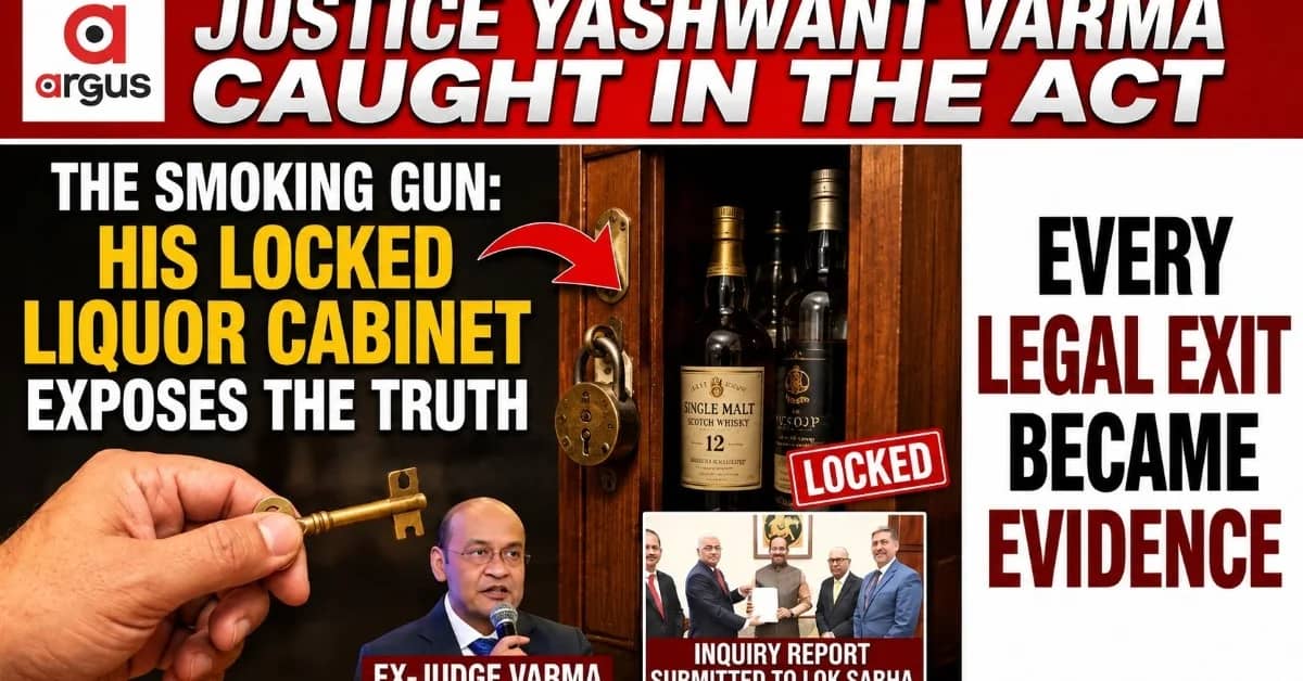 Justice Yashwant Varma Case: Why a Locked Liquor Cabinet Is the Smoking Gun in Lok Sabha Inquiry Committee Report | Special Story