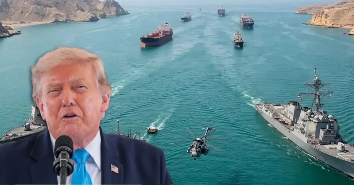 Donald Trump Boasts US’ ‘Total Control’ over Strait of Hormuz