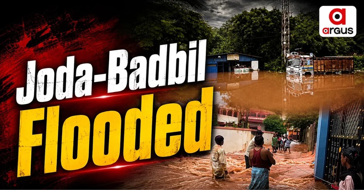 Kendujhar's Joda, Badbil Reel Under Heavy Rain & Flooding