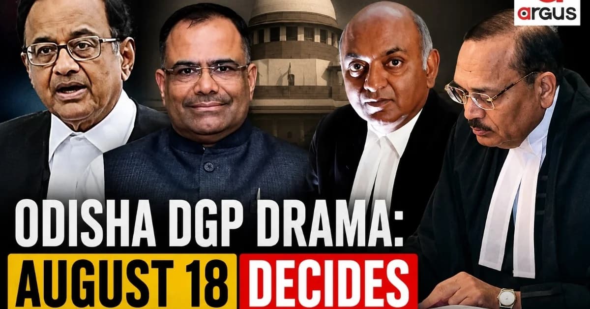 Odisha DGP Row: What Will Happen on August 18 in Supreme Court? | Exclusive