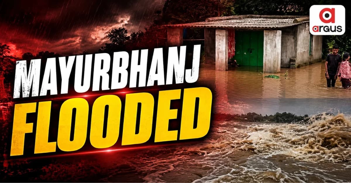 Mayurbhanj Flood Situation Grim As Budhabalanga Rises; Schools Shut