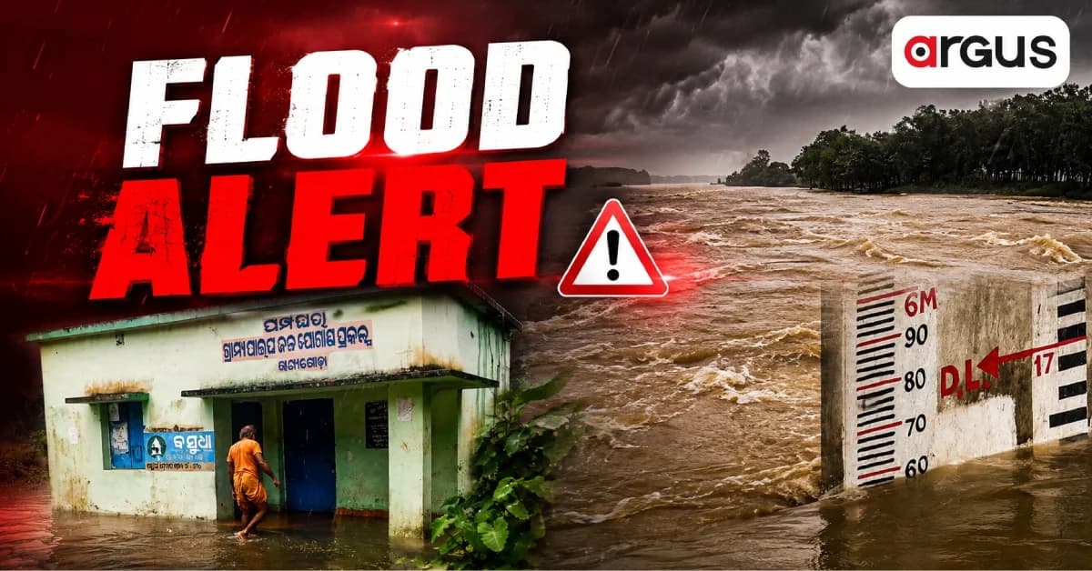 Heavy Rain, Rising Rivers Trigger Flood-Like Conditions In Four Odisha Districts
