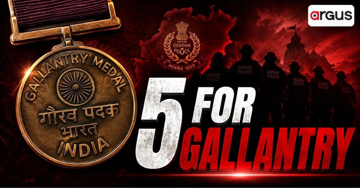 17 Odisha Cops Honoured: Five Gallantry, Two Distinguished, 10 Meritorious Service