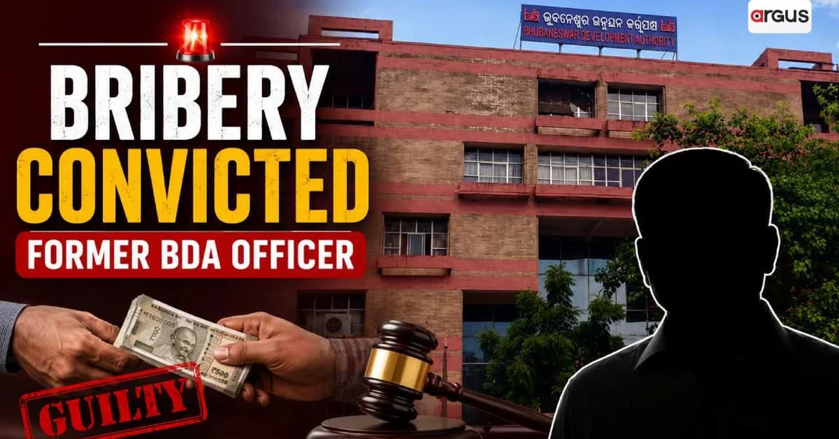 Former BDA Section Officer Convicted in Bribery Case