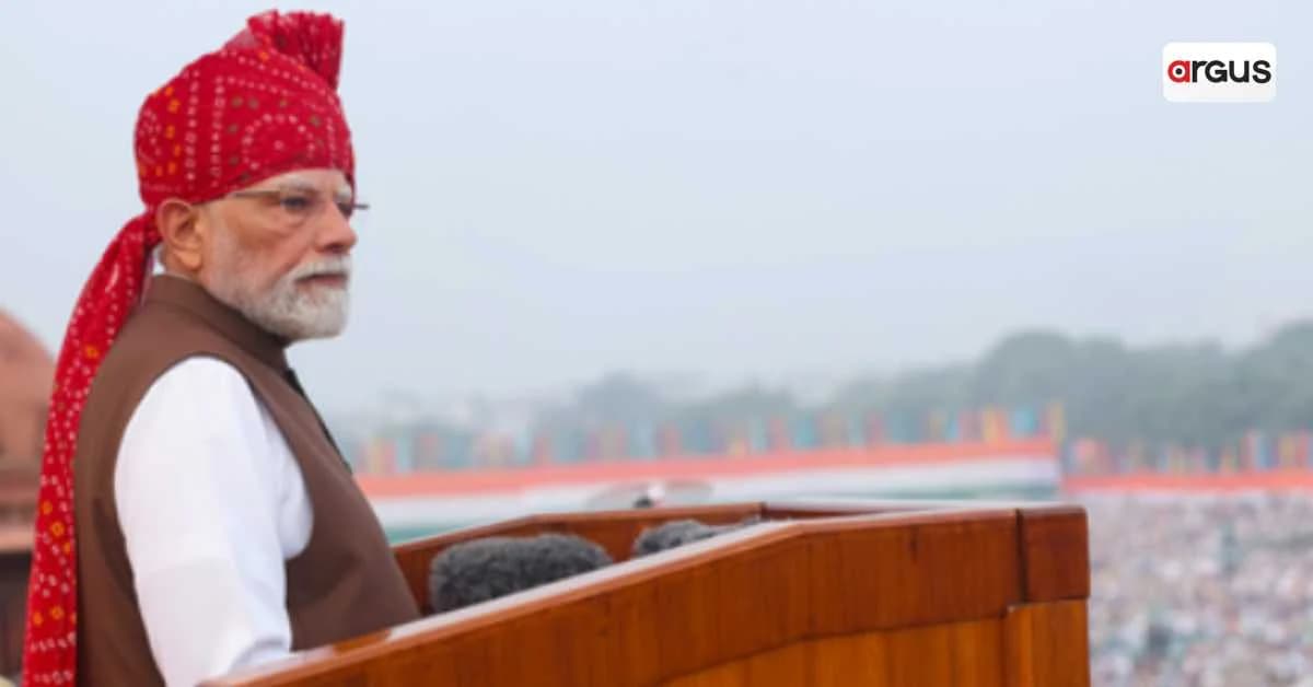 From Red Fort, PM Modi Urges Fast‑Track of Nari Shakti Vandan Act