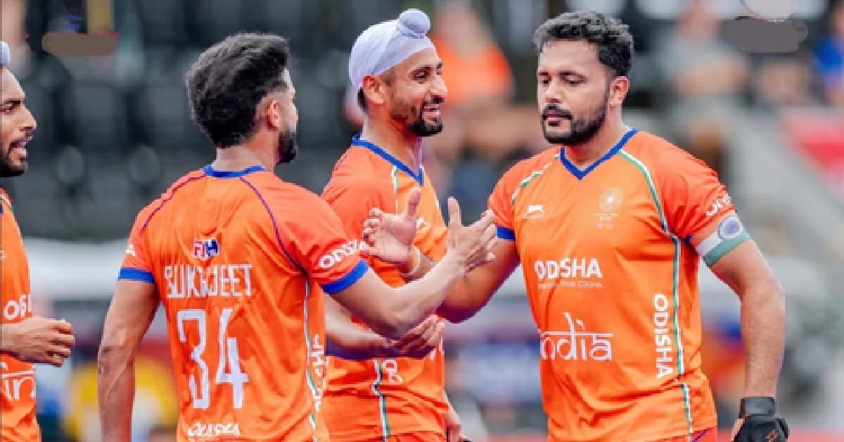 India Beat Wales 3-1 in FIH Hockey World Cup Opener; Harmanpreet Singh Scores Twice
