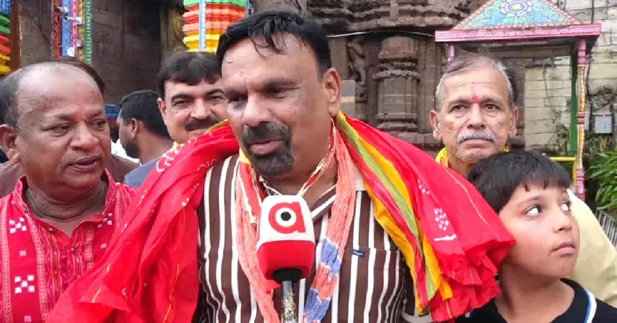 Gautam Gambhir’s Childhood Coach Sanjay Bharadwaj Seeks Lord Jagannath’s Blessings In Puri
