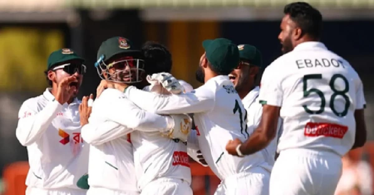 Bangladesh Secure Historic Maiden Test Win in Australia, Beat Hosts by Nine Wickets