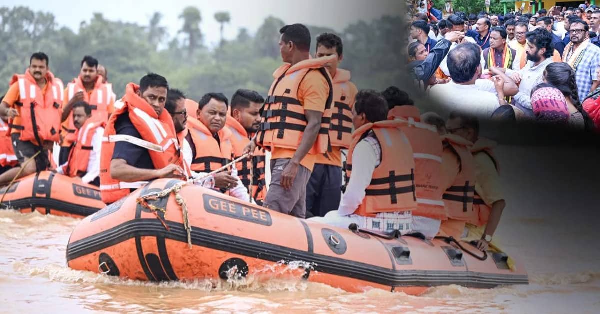 Odisha Floods: CM Majhi Assesses Ground Zero in Jajpur, Bhadrak