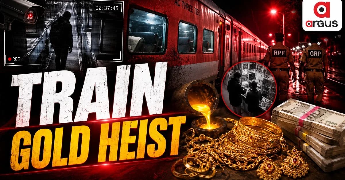 109 Grams of Gold Stolen From Train AC Coach Melted, Sold In Odisha's Brahmapur; Two Arrested
