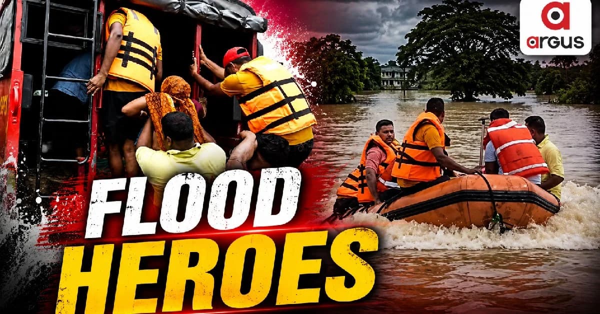 'Heart Attack' Amid Odisha Floods! Fire Services Personnel Race To Save ASHA Worker