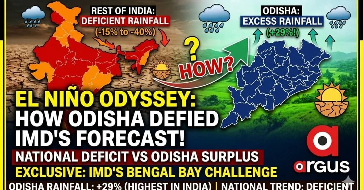 Super El Nino Weakens Over Odisha, Stays Strong Over India: How IMD’s Monsoon Forecast Flipped in State| Exclusive
