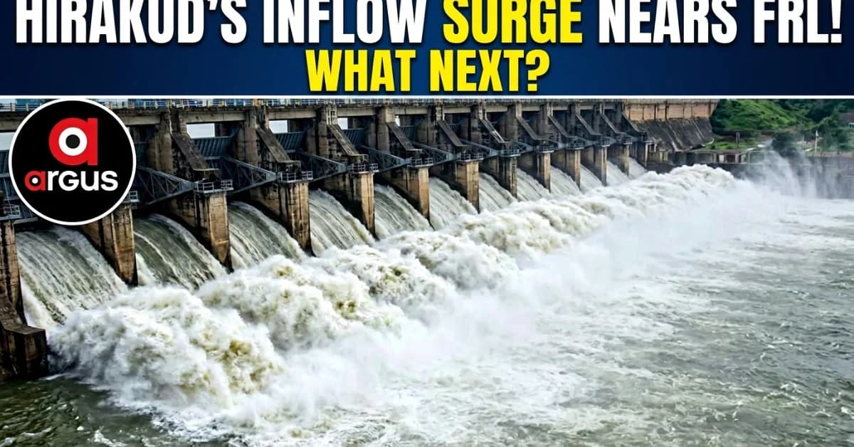 Hirakud Inflow Nears FRL on Aug 19: Will Odisha See a Redux of the July Floods? | Special Report