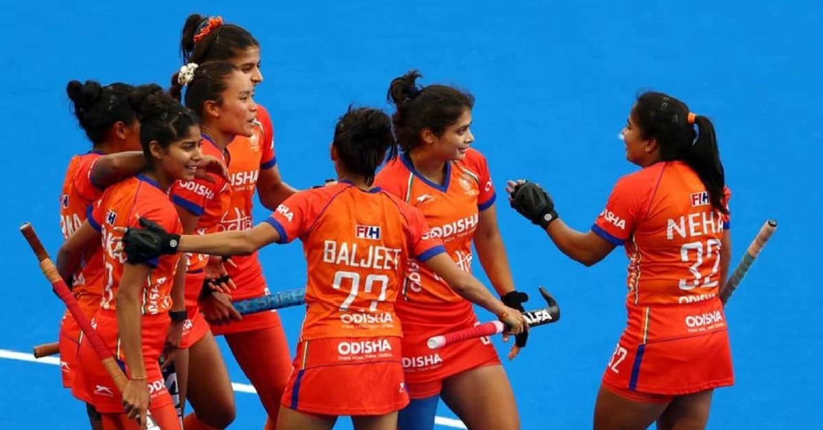 India Women Chase Historic Pool Win against England at Hockey World Cup