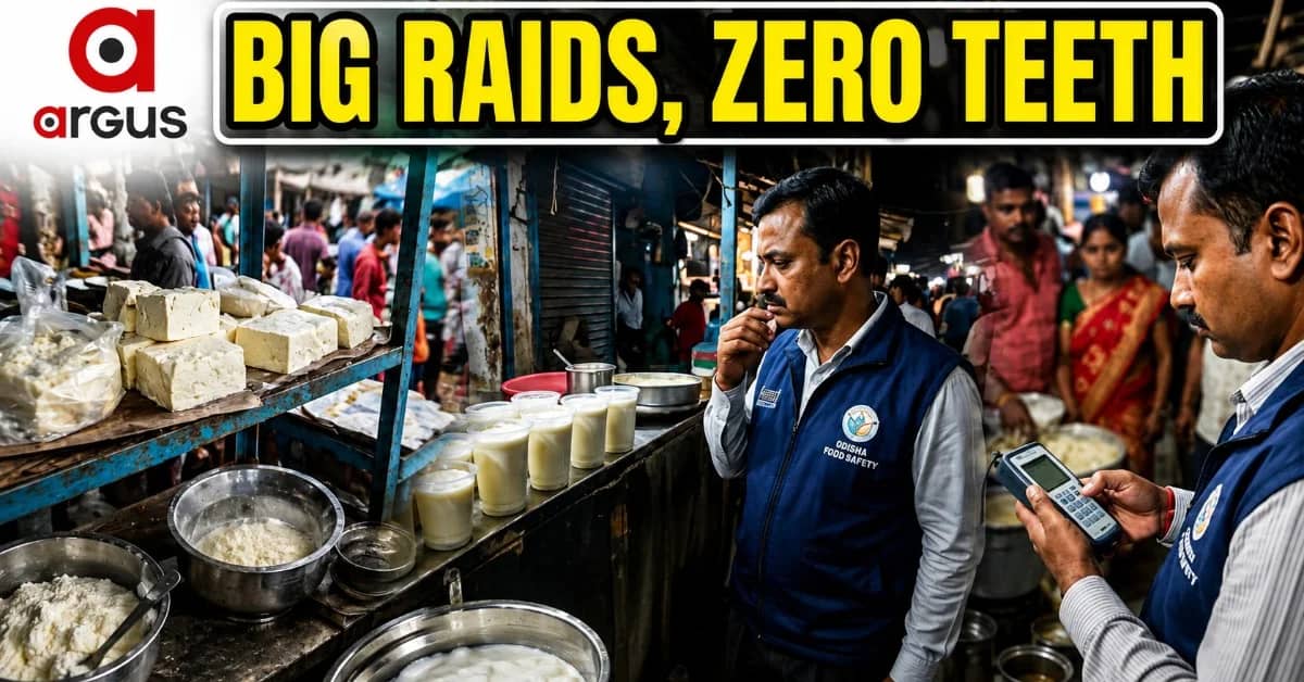 Odisha Food Safety Blitz: Raids Hit Paneer & Lassi Shops But Is It Just a Showpiece?| Special Report