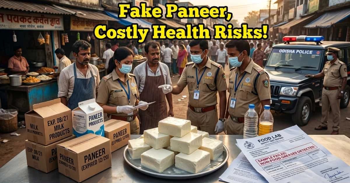 Fake Paneer Floods Odisha Markets, Health Risks Loom Large