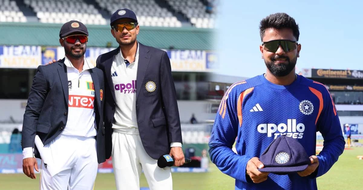 Saransh Jain Makes Debut as India Bat First in 2nd Test