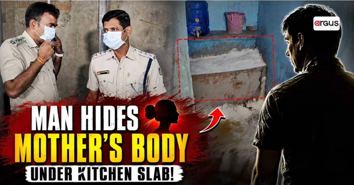 Man Hides Mother’s Body Under Kitchen Slab in Puri!