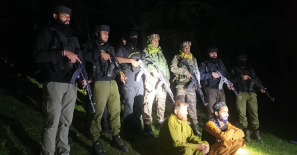 Two Terror Associates Arrested in Pulwama