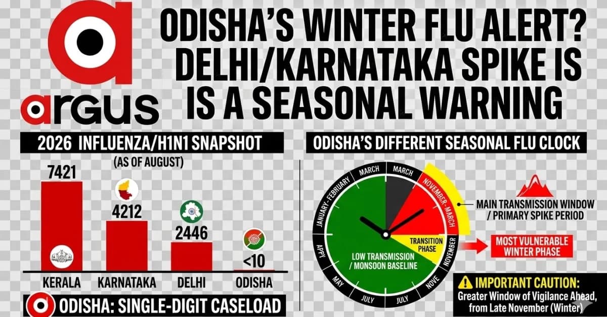 H1N1 Grips Delhi, Karnataka; Odisha Sees Low Count;But Winter Holds the Big Threat for State| Special Report
