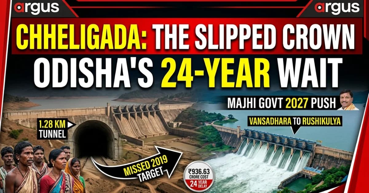 Chheligada: The River-Linking Crown Odisha Lost to a 24-Year Delay| Exclusive