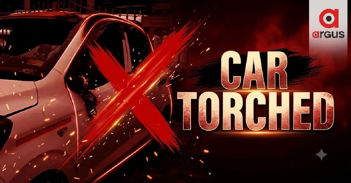 Sword-Wielding Neighbour Chases Couple, Then Sets Their Car On Fire In Khordha
