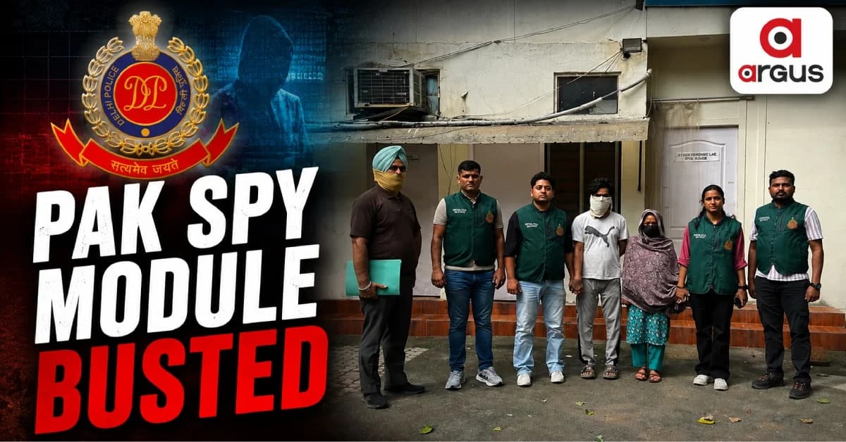 Delhi Police Bust Pak-Based Spy Module; Couple Arrested for Sending Indian SIMs to Pakistan