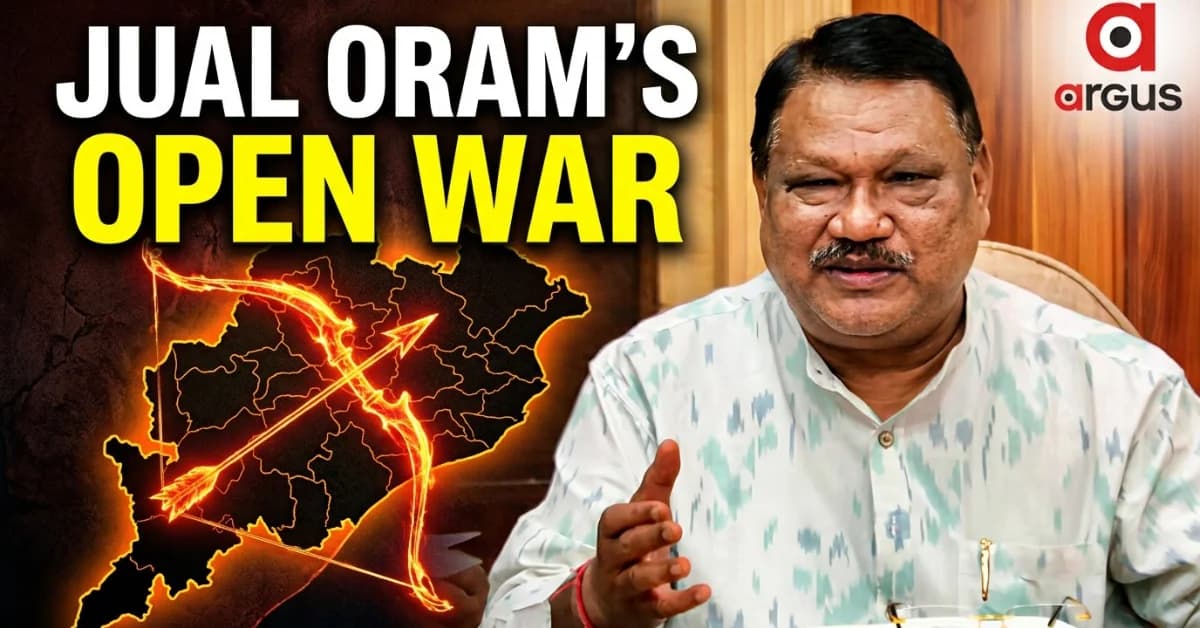 Jual Oram’s Open War: Who Is the BJP Veteran’s Political Arrow Aimed At?| Political Analysis