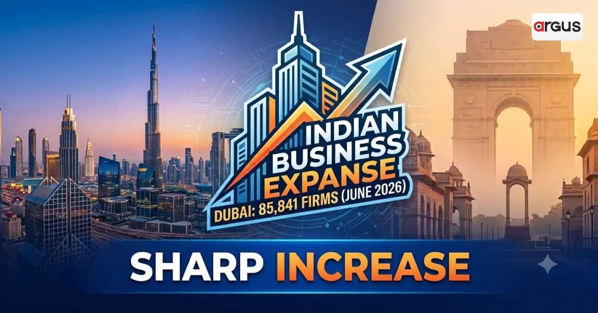 Indian Business Presence in Dubai Expands Sharply, Reaches 85,841 Firms by June 2026