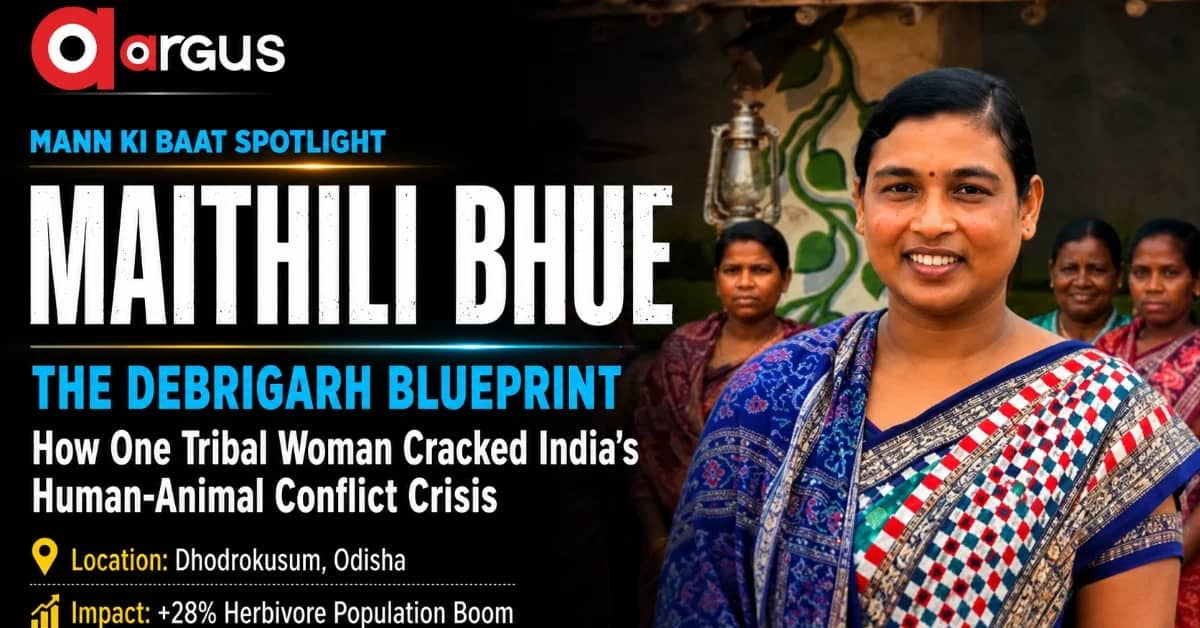 The Debrigarh Blueprint: Maithili Bhue’s Answer to India’s Human-Animal Conflict and Why PM Modi Wants the Nation to Hear It