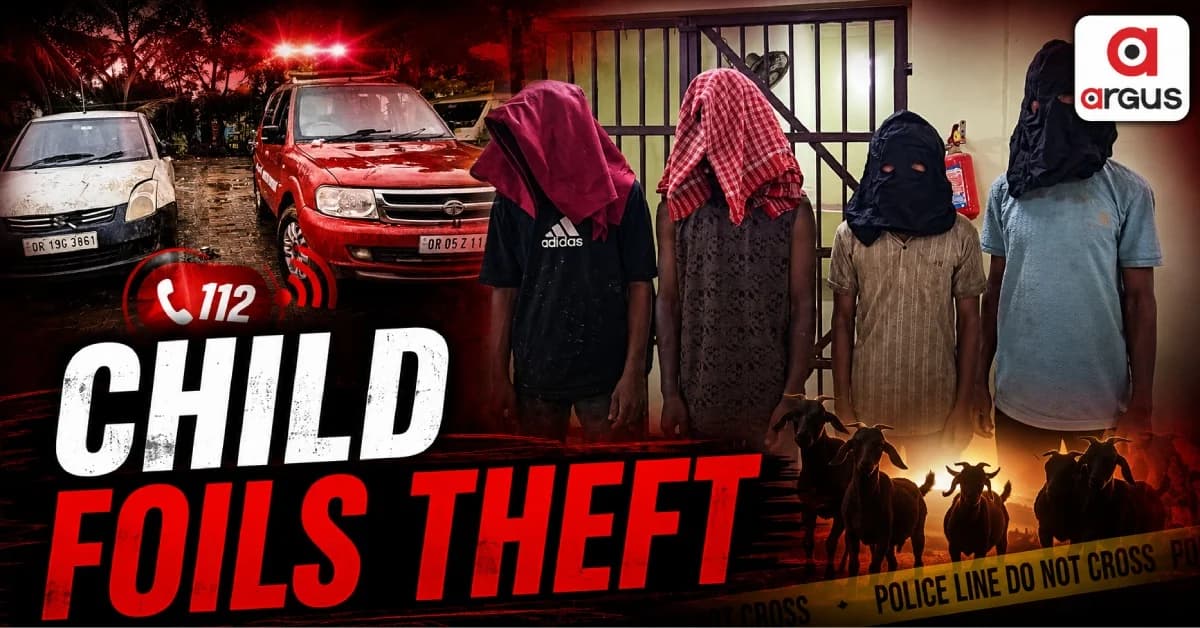 Child's 112 Call Leads to Arrest of Four Thieves in Odisha's Puri; Two Vehicles Recovered