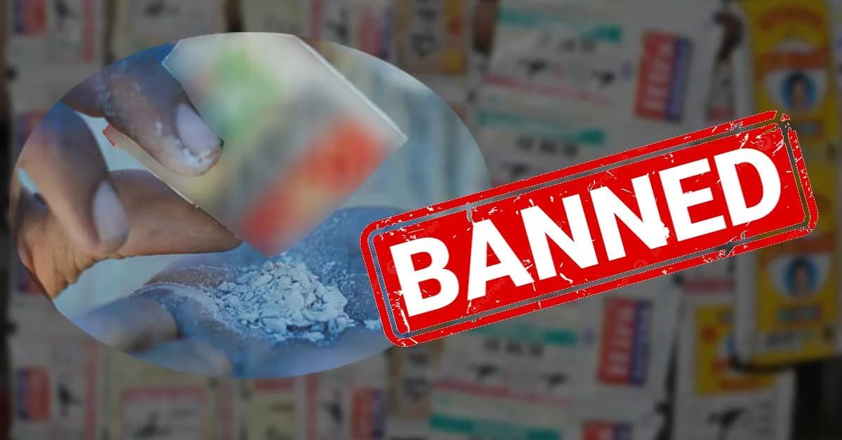 Ban on Tobacco-Laced Gutkha, Pan Masala Extended until September 2027