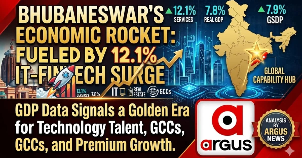 National GDP Surge Signals Major Job Boom for Bhubaneswar’s Tech, GCC & Real Estate Sectors| Exclusive