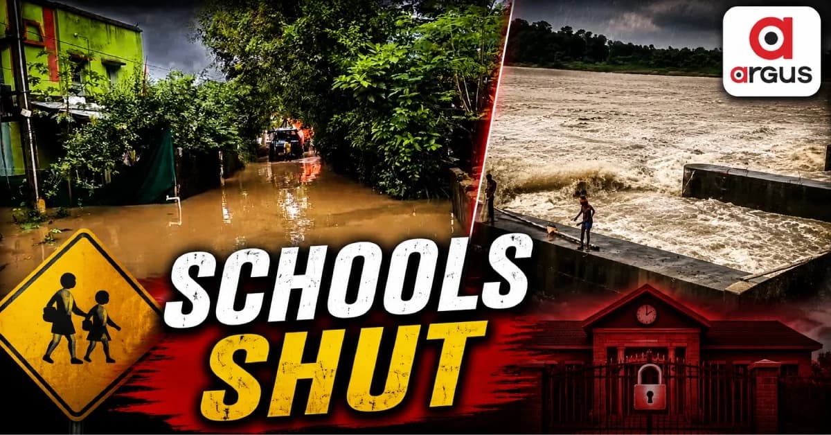 Schools Shut In Flood-Hit Areas Of Mayurbhanj, Bhadrak
